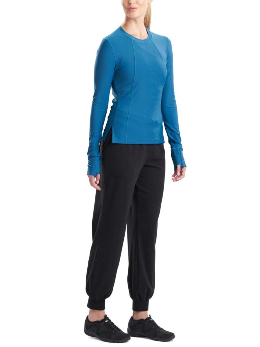 Natori Womens Solstice Long-Sleeve Top